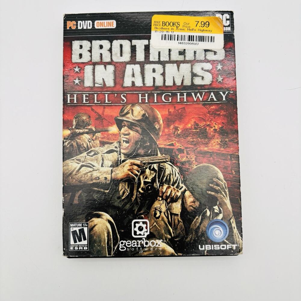 Brothers in Arms: Hell's Highway - PC - Complete w/ Case & Manual VG Condition